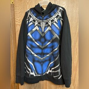 Marvel Black Black Panther zip hoodie